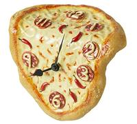 Melting Pizza Shelf Clock