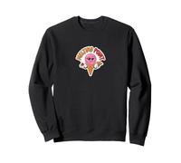 Melting Point Smirking Ice Cream Chill Summer Heat Sweatshirt