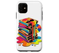 Melting VHS Stack Color CD Retro Media Nostalgia Analog Case for iPhone 11