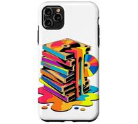 Melting VHS Stack Color CD Retro Media Nostalgia Analog Case for iPhone 11 Pro Max