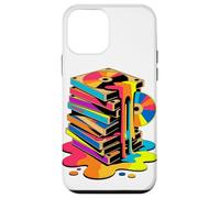 Melting VHS Stack Color CD Retro Media Nostalgia Analog Case for iPhone 12 mini