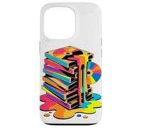 Melting VHS Stack Color CD Retro Media Nostalgia Analog Case for iPhone 13 Pro