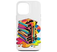 Melting VHS Stack Color CD Retro Media Nostalgia Analog Case for iPhone 13 Pro Max