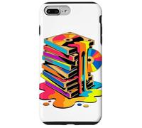 Melting VHS Stack Color CD Retro Media Nostalgia Analog Case for iPhone 7 Plus/8 Plus