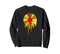 Melting Vinyl Record Music Album Musician LP Sweatshirt