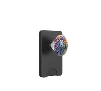 Melting Wax Lion PopSockets PopWallet for MagSafe