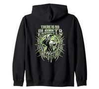 Melting World There Is No Planet B Environmental Earth Day Zip Hoodie