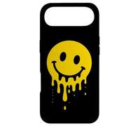 Melting Yellow Smile Face Melted Dripping Happy Face Kids Case for iPhone Air