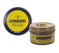 Meltonian Cream | Beige 130 | Quality Shoe Polish for Leather and Leatherette (Synthetic) | Use on Boots, Shoes, Belts, Gloves, Purses and Accessories | Leather Conditioner | 1.7 OZ Jar