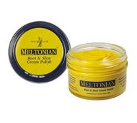 Meltonian Cream | Lemon 144 | Quality Shoe Polish for Leather and Leatherette (Synthetic) | Use on Boots, Shoes, Belts, Gloves, Purses and Accessories | Leather Conditioner | 1.7 OZ Jar