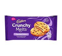 Melts Cadbury Crunchy Melts Chocolate Centre Chocolate Chip Cookies, Pack of 12 x 156 g