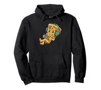 Melty Cheese Video Game Controller Pizza Slice Gamer Pullover Hoodie