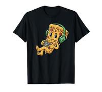 Melty Cheese Video Game Controller Pizza Slice Gamer T-Shirt