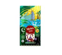 Meltz Dubai Knafeh Milk Chocolate Bar - Date Saffron Premium UAE Import Authentic Middle Eastern Dessert Pack of 1