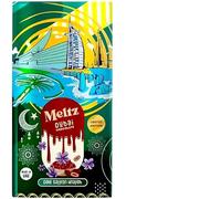 Meltz Premium Dubai Chocolate Bar Date Saffron 192g - Kunafa Luxurious UEA Middle Eastern Delight Milk Chocolate Date Saffron KnaFeh - Perfect Dubai Sweets Treat Dairy Gift