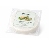 MeLua Vietnamese Rice Paper for Summer Rolls 22cm 340g | Gluten Free | Vegan | Authentic Vietnamese Wrappers | Bánh Tráng Gỏi Cuốn