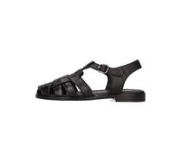 Melvin & Hamilton Women's Alma 1 Monza Black Sandal, 4 UK