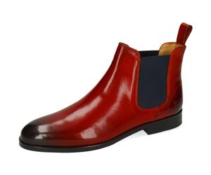 Melvin & Hamilton Women's Susan 10 Chelsea Boot, red, 6 UK
