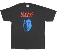Melvins Vintage T Shirt 1997 Tour Christopher Lee Dracula Logo AMREP Grunge Punk Black
