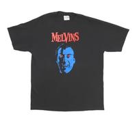Melvins Vintage T Shirt 1997 Tour Christopher Lee Dracula Logo AMREP Grunge Punk Black M