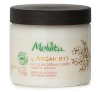 Melvita L'Argan Bio Body Oil In Cream Nourishes & Softens 175ml