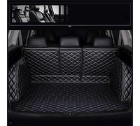 MELXOZ Full Coverage Leather Car Boot Liner Mat for Genesis GV70 2023-2024,Rear Trunk Protector Mats Waterproof Anti-Slip Cargo Tray Interior Accessories,A/Black