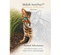 Melydi ArtisTree Coloring Collection: Volume One Animal Adventures