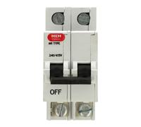 MEM Eaton 402MC Memshield 1 40A 9kA Type C DP MCB