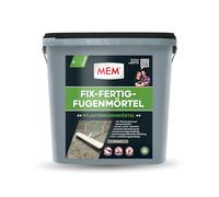 MEM Fix-Ready-Made Grout Weather-Resistant Ready to Use Against Weed Control Stone Grey 12.5 kg