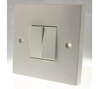 MEM Intra Range - M012 (F2406) - 10ax Two Gang One Way Plate Switch
