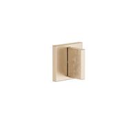 Valve Dornbracht MEM linear design, right closure 60x60mm Brushed Champagne 36605782-46