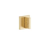 Valve Dornbracht MEM linear design, right closure 60x60mm Brushed Brass 36605782-28