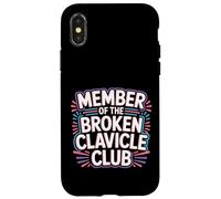 Member Of The Broken Clavicle Club Collarbone Injury - Case for iPhone X/XS