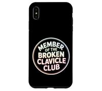 Member Of The Broken Clavicle Club Collarbone Injury - Case for iPhone XS Max