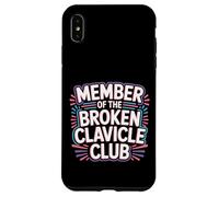 Member Of The Broken Clavicle Club Collarbone Injury - Case for iPhone XS Max