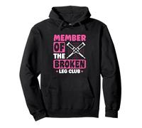Member of the broken leg club - Broken Leg Pullover Hoodie
