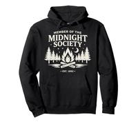 Member of The Midnight Society Funny Camping Pullover Hoodie