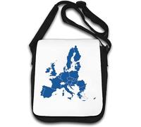 Member States Of The European Union Map Shoulder Bag White