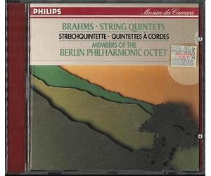 Members of the Berlin Philharmonic Octet - Brahms: String Quintets no. 1 op. 88 & no. 2 op. 111