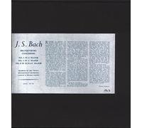 Members of the Vienna Konzerthaus Orchestra / Hermann Schneider - J.s. Bach - Brandenburg Concerto No. 1 In F Major / Brandenburg Concerto No. 3 In G Major