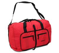 Members Small Ultra Lightweight Foldaway Holdall in Red (HA-0021)