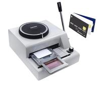 Membership Card Embosser Coding Machine,72-Character Manual Stamping Machine,Number of Embossed Lines: 1-12 Lines,for Dog Tags, Signs, Aluminum Plates