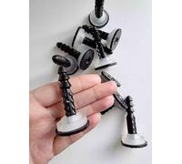 Membrane Fixing Brick Plugs with Sealing Washers Waterseal Fixings Damp Proofing Course Basement Waterproof Tanking (6, 60x10mm)
