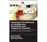 Membrane microfibreuse et nanofibreuse électrofilée pour l'ingénierie tissulaire: Électrofilage couche par couche et effets de la viscosité de la solution sur la formation des nanofibres