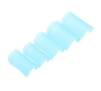 Membrane Protector, Useful 5Pcs Beautiful Generous ABS Material Flute Membrane Protector for Traditional Chinese Flute(blue)