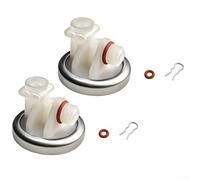 Membrane Regulator and Pressure Regulator Assembly for Accurate Water Pressure Management in Coffee Makers (2pcs)