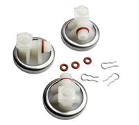 Membrane Regulator and Pressure Regulator Assembly for Accurate Water Pressure Management in Coffee Makers (3pcs)