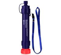 Membrane Solutions Water Filter Straw WS02, Detachable 4-Stage 0.1-Micron Portable Water Filter Camping, 5,000L Water Purifier Survival Gear and Equipment for Hiking Camping Travel and Emergency