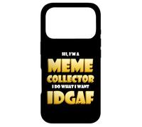 Meme Collector IDGAF Halloween Costume Dank Memes Collection Case for iPhone 17 Pro