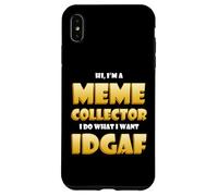 Meme Collector IDGAF Halloween Costume Dank Memes Collection Case for iPhone XS Max